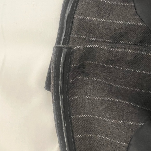 Topshop Charcoal Pinstripe Vest - Picture 5 of 6